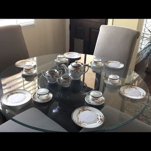 Hakusan 6 piece Tea Service made in occupied Japan